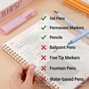 image:imageMr Pen Transparent Sticky Notes 5 x 7 10 Pads 500 Sheets  Large Clear Sticky Notes Waterproof SelfAdhesive Clear Note Pads for Bible Journaling and Studying Easy to Peel500 Sheets