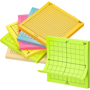 image:imageMr Pen Graph Paper Sticky Notes 6 Pads 3x3 Inch Pastel Colors  Graph Sticky Notes Math Graph Paper Graphing Sticky Notes Grid Sticky Notes Grid Notepad Mini Graph PaperBright