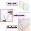image:imageMr Pen 4Pocket Folders 8 Pack 125 x 95 Vibrant Colors  TearResistant Paper Folders with Pockets 3 Holes Punched High CapacityMarshmallow Twist