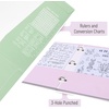 image:imageMr Pen 4Pocket Folders 8 Pack 125 x 95 Vibrant Colors  TearResistant Paper Folders with Pockets 3 Holes Punched High CapacityPastel