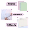 image:imageMr Pen 4Pocket Folders 8 Pack 125 x 95 Vibrant Colors  TearResistant Paper Folders with Pockets 3 Holes Punched High CapacityPastel
