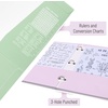 image:imageMr Pen 4Pocket Folders 8 Pack 125 x 95 Vibrant Colors  TearResistant Paper Folders with Pockets 3 Holes Punched High CapacityPastel