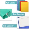 image:imageMr Pen 4Pocket Folders 8 Pack 125 x 95 Vibrant Colors  TearResistant Paper Folders with Pockets 3 Holes Punched High CapacityVibrant