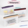 image:imageMr Pen Clear Pencil Pouch 9 x 688 3 Pack Durable TPU Material  Large WaterResistant Pencil Bags with Smooth Zipper Multipurpose Clear Pouch for Stationery School OfficeVintage Harmony