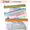 image:imageMr Pen Clear Pencil Pouch 9 x 688 3 Pack Durable TPU Material  Large WaterResistant Pencil Bags with Smooth Zipper Multipurpose Clear Pouch for Stationery School OfficeEarthy