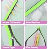 image:imageMr Pen Clear Pencil Pouch 9 x 688 3 Pack Durable TPU Material  Large WaterResistant Pencil Bags with Smooth Zipper Multipurpose Clear Pouch for Stationery School OfficeCandy