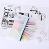 image:imageMr Pen Clear Pencil Pouch 9 x 688 3 Pack Durable TPU Material  Large WaterResistant Pencil Bags with Smooth Zipper Multipurpose Clear Pouch for Stationery School OfficeSoft Pastel