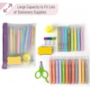 image:imageMr Pen Clear Pencil Pouch 9 x 688 3 Pack Durable TPU Material  Large WaterResistant Pencil Bags with Smooth Zipper Multipurpose Clear Pouch for Stationery School OfficeVintage Harmony