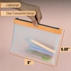 image:imageMr Pen Clear Pencil Pouch 9 x 688 3 Pack Durable TPU Material  Large WaterResistant Pencil Bags with Smooth Zipper Multipurpose Clear Pouch for Stationery School OfficeSunset Harmony