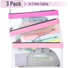 image:imageMr Pen Clear Pencil Pouch 9 x 688 3 Pack Durable TPU Material  Large WaterResistant Pencil Bags with Smooth Zipper Multipurpose Clear Pouch for Stationery School OfficePink Shades