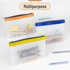 image:imageMr Pen Clear Pencil Pouch 9 x 688 3 Pack Durable TPU Material  Large WaterResistant Pencil Bags with Smooth Zipper Multipurpose Clear Pouch for Stationery School OfficeSunset Harmony