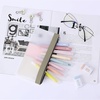 image:imageMr Pen Clear Pencil Pouch 9 x 688 3 Pack Durable TPU Material  Large WaterResistant Pencil Bags with Smooth Zipper Multipurpose Clear Pouch for Stationery School OfficeNatural Glow