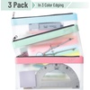 image:imageMr Pen Clear Pencil Pouch 9 x 688 3 Pack Durable TPU Material  Large WaterResistant Pencil Bags with Smooth Zipper Multipurpose Clear Pouch for Stationery School OfficePastel