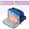 image:imageMr Pen High Capacity Pencil Case Large Pencil Pouch with 3 Compartments and 2 Pockets Large Pencil Bag with Smooth Zipper Cute Pencil Case Pouch Organizer School Supplies for TeensNavy Blue