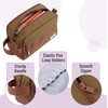 image:imageMr Pen High Capacity Pencil Case Large Pencil Pouch with 3 Compartments and 2 Pockets Large Pencil Bag with Smooth Zipper Cute Pencil Case Pouch Organizer School Supplies for TeensBrown