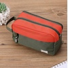 image:imageMr Pen High Capacity Pencil Case Large Pencil Pouch with 3 Compartments and 2 Pockets Large Pencil Bag with Smooth Zipper Cute Pencil Case Pouch Organizer School Supplies for TeensOlive Green  Orange