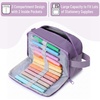 image:imageMr Pen High Capacity Pencil Case Large Pencil Pouch with 3 Compartments and 2 Pockets Large Pencil Bag with Smooth Zipper Cute Pencil Case Pouch Organizer School Supplies for TeensLight Lavender