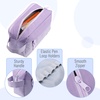 image:imageMr Pen High Capacity Pencil Case Large Pencil Pouch with 3 Compartments and 2 Pockets Large Pencil Bag with Smooth Zipper Cute Pencil Case Pouch Organizer School Supplies for TeensPurple