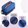 image:imageMr Pen High Capacity Pencil Case Large Pencil Pouch with 3 Compartments and 2 Pockets Large Pencil Bag with Smooth Zipper Cute Pencil Case Pouch Organizer School Supplies for TeensNavy Blue