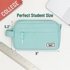 image:imageMr Pen High Capacity Pencil Case Large Pencil Pouch with 3 Compartments and 2 Pockets Large Pencil Bag with Smooth Zipper Cute Pencil Case Pouch Organizer School Supplies for TeensMint Green