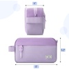 image:imageMr Pen High Capacity Pencil Case Large Pencil Pouch with 3 Compartments and 2 Pockets Large Pencil Bag with Smooth Zipper Cute Pencil Case Pouch Organizer School Supplies for TeensPurple