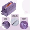 image:imageMr Pen High Capacity Pencil Case Large Pencil Pouch with 3 Compartments and 2 Pockets Large Pencil Bag with Smooth Zipper Cute Pencil Case Pouch Organizer School Supplies for TeensLight Lavender