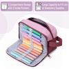 image:imageMr Pen High Capacity Pencil Case Large Pencil Pouch with 3 Compartments and 2 Pockets Large Pencil Bag with Smooth Zipper Cute Pencil Case Pouch Organizer School Supplies for TeensWine