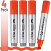 image:imageMr Pen Jumbo Permanent Markers 4 Pack Pink Chisel Tip Wide Tip Large  Thick Permanent Markers for Canvas Posters Board Fabric Window Glass Wood Waterproof Quick DryOrange