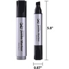 image:imageMr Pen Jumbo Permanent Markers 4 Pack Pink Chisel Tip Wide Tip Large  Thick Permanent Markers for Canvas Posters Board Fabric Window Glass Wood Waterproof Quick DryBlack  Green  Red  Blue