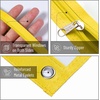 image:imageMr Pen Pencil Pouch for 3 Ring Binder 2 Pack 10x675 Smooth Zipper  Clear Window Large Capacity Pencil Case with 3 Reinforced Grommets for School Office Supplies StorageBright