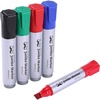 image:imageMr Pen Jumbo Permanent Markers 4 Pack Pink Chisel Tip Wide Tip Large  Thick Permanent Markers for Canvas Posters Board Fabric Window Glass Wood Waterproof Quick DryBlack  Green  Red  Blue