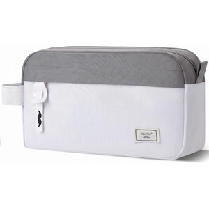 image:imageMr Pen High Capacity Pencil Case Large Pencil Pouch with 3 Compartments and 2 Pockets Large Pencil Bag with Smooth Zipper Cute Pencil Case Pouch Organizer School Supplies for TeensWhite  Gray