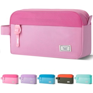 image:imageMr Pen High Capacity Pencil Case Large Pencil Pouch with 3 Compartments and 2 Pockets Large Pencil Bag with Smooth Zipper Cute Pencil Case Pouch Organizer School Supplies for TeensPink
