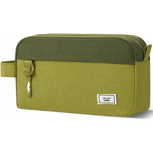 image:imageMr Pen High Capacity Pencil Case Large Pencil Pouch with 3 Compartments and 2 Pockets Large Pencil Bag with Smooth Zipper Cute Pencil Case Pouch Organizer School Supplies for TeensLight Olive Green
