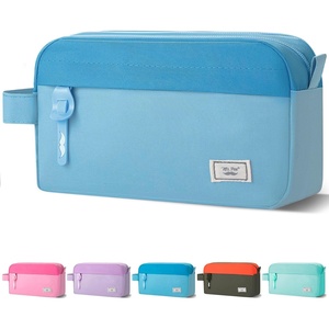 image:imageMr Pen High Capacity Pencil Case Large Pencil Pouch with 3 Compartments and 2 Pockets Large Pencil Bag with Smooth Zipper Cute Pencil Case Pouch Organizer School Supplies for TeensBlue
