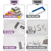 image:imageMr Pen Erasers 20 Pack Large Block Erasers for School No Smudge  Erasers for Pencils Mr Pen Erasers Erasers for School Large Eraser Vintage symphonySunset Harmony