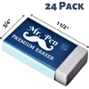 image:imageMr Pen Erasers 20 Pack Large Block Erasers for School No Smudge  Erasers for Pencils Mr Pen Erasers Erasers for School Large Eraser Vintage symphonyWhite
