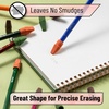 image:imageMr Pen Erasers for Pencils 120 Pack Pencil Top Erasers Eraser Caps  Kids Cap Tops Topper Erasers Ereaser Natural Vintage colors