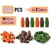 image:imageMr Pen Erasers for Pencils 120 Pack Pencil Top Erasers Eraser Caps  Kids Cap Tops Topper Erasers Ereaser Natural Vintage colors