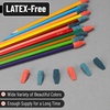 image:imageMr Pen Erasers for Pencils 120 Pack Pencil Top Erasers Eraser Caps  Kids Cap Tops Topper Erasers Ereaser Vintage colors