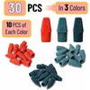 image:imageMr Pen Erasers for Pencils 120 Pack Pencil Top Erasers Eraser Caps  Kids Cap Tops Topper Erasers Ereaser Vintage colors