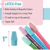 image:imageMr Pen Pencil Top Erasers 150 Pack Pastel Colors LatexFree NoSmudge Cap Pencil Erasers for Precise Erasing Kids Teachers Studying Supplies