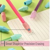 image:imageMr Pen Pencil Top Erasers 150 Pack Pastel Colors LatexFree NoSmudge Cap Pencil Erasers for Precise Erasing Kids Teachers Studying Supplies