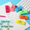image:imageMr Pen Pink Pencil Eraser 100 Pack Large Latex Free Block Erasers for School Office Art Sketching Homework Exams Clean SmudgeFree CorrectionNeon
