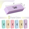 image:imageMr Pen Pink Pencil Eraser 100 Pack Large Latex Free Block Erasers for School Office Art Sketching Homework Exams Clean SmudgeFree CorrectionPastel