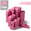 image:imageMr Pen Pink Pencil Eraser 100 Pack Large Latex Free Block Erasers for School Office Art Sketching Homework Exams Clean SmudgeFree CorrectionPink