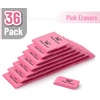 image:imageMr Pen Pink Pencil Eraser 100 Pack Large Latex Free Block Erasers for School Office Art Sketching Homework Exams Clean SmudgeFree CorrectionPink