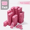 image:imageMr Pen Pink Pencil Eraser 100 Pack Large Latex Free Block Erasers for School Office Art Sketching Homework Exams Clean SmudgeFree CorrectionPink