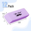 image:imageMr Pen Pink Pencil Eraser 100 Pack Large Latex Free Block Erasers for School Office Art Sketching Homework Exams Clean SmudgeFree CorrectionPurple