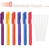 image:imageMr Pen Retractable Mechanical Eraser Pens 6 Pack Earthy Colors  LatexFree Precision Pencil Erasers for Artists Students Drawing Sketching amp DraftingSunset